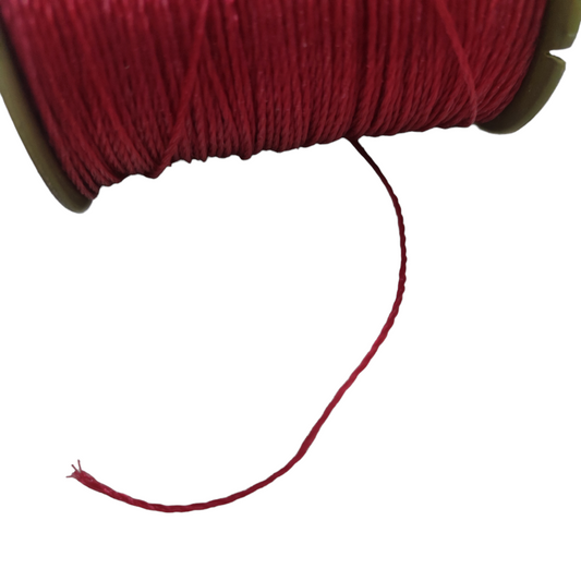 Industrial nylon rope spool red with a durable design for heavy-duty tie-downs and tarps