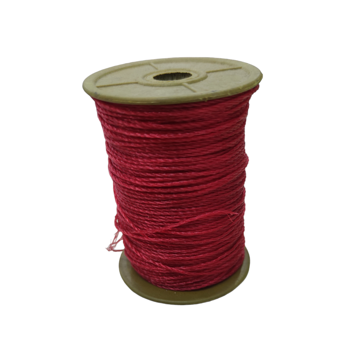 Industrial nylon rope spool red for versatile tie-down and securing applications