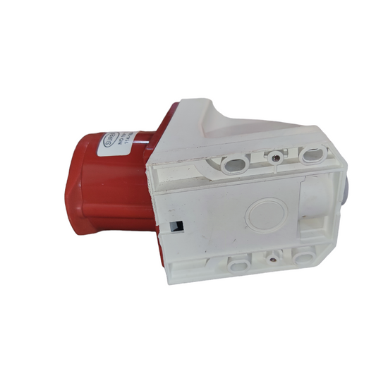 Surer industrial outlet 6h 4P red and white electrical socket component for heavy-duty use