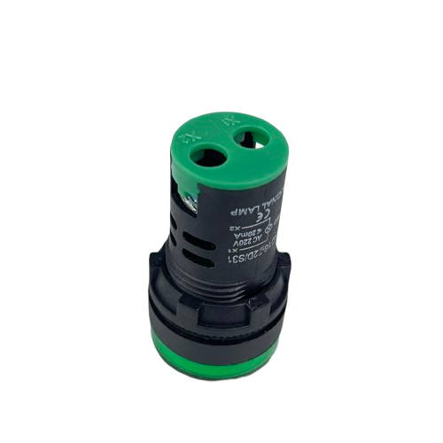 Denko panel indicator Pilot Light 220v GREEN 22mm for industrial control panels and safety signaling