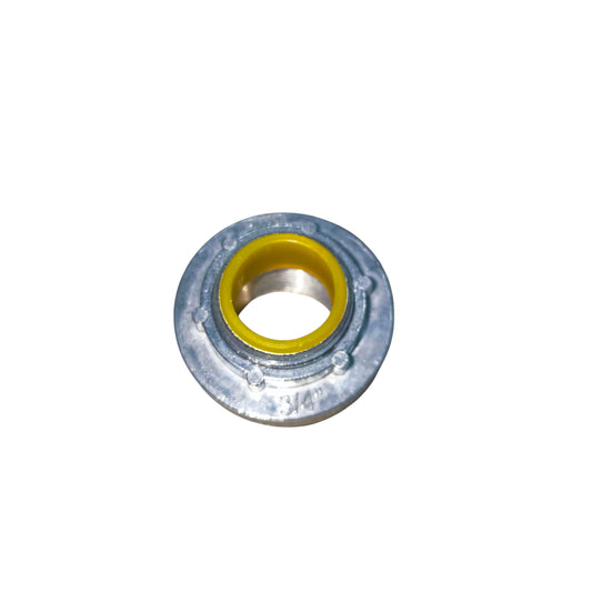 China made Water Tight Hub 25mm metal pipe flange with yellow rubber seal for hose connections