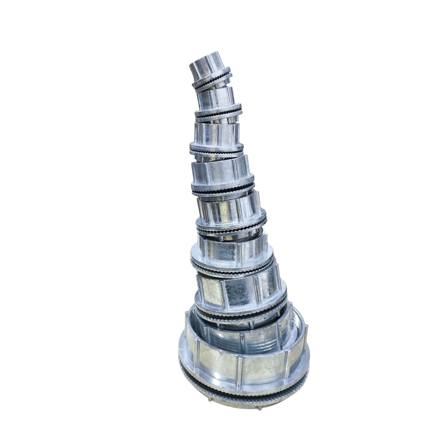 China made Water Tight Hub 25mm stacked with multiple metal conduit sizes for pipe sealing