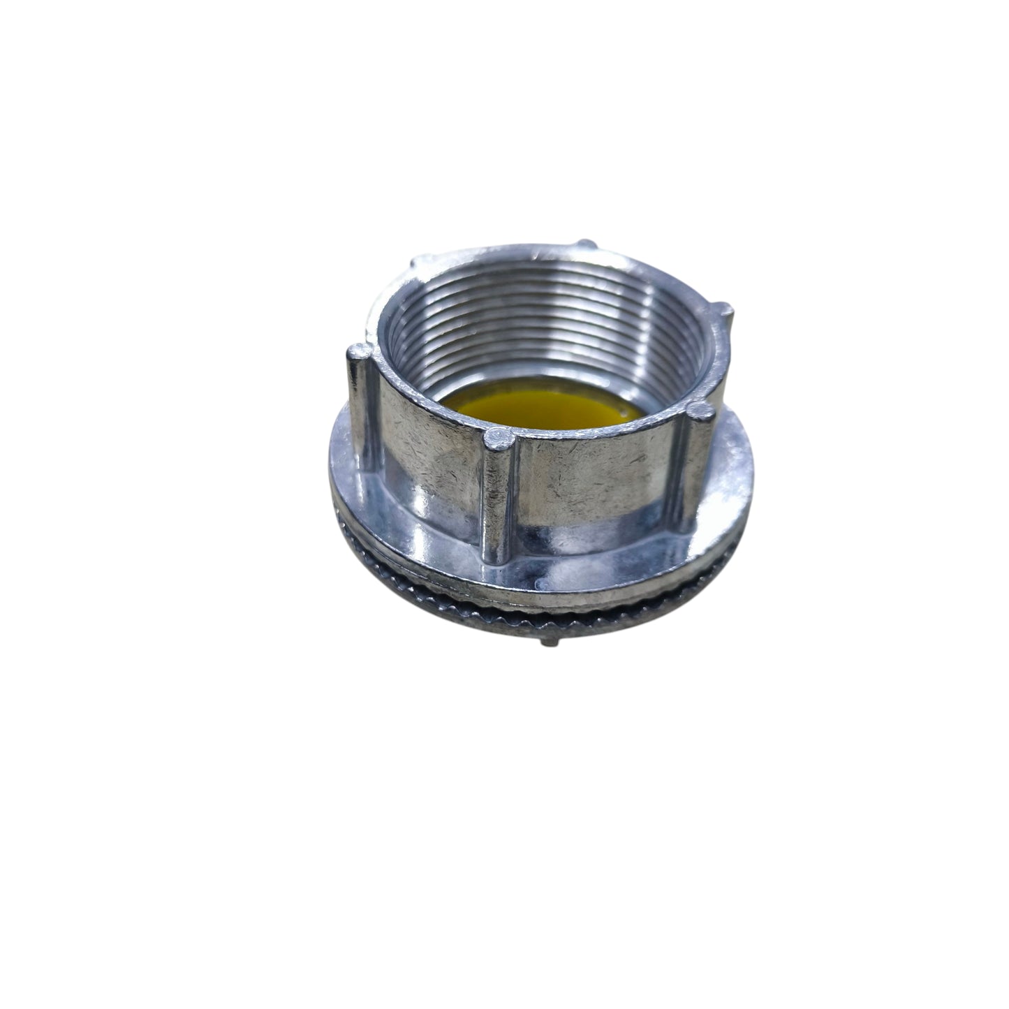 Water Tight Hub 46mm galvanized threaded conduit hub with rubber gasket for pipe and hose fittings