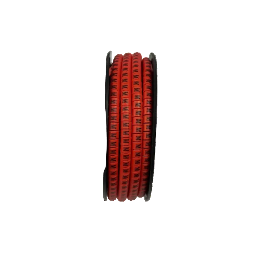 1000pcs Cable Marker Red - M for organized and efficient cable management solutions