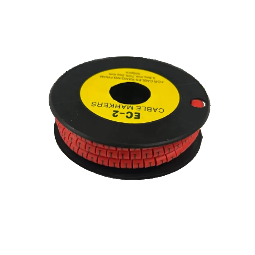 500pcs Cable Marker Red - I for organized cable management and clear labeling in various setups