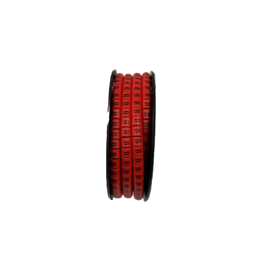A Cable Marker Red 500pcs for organized cable management and identification
