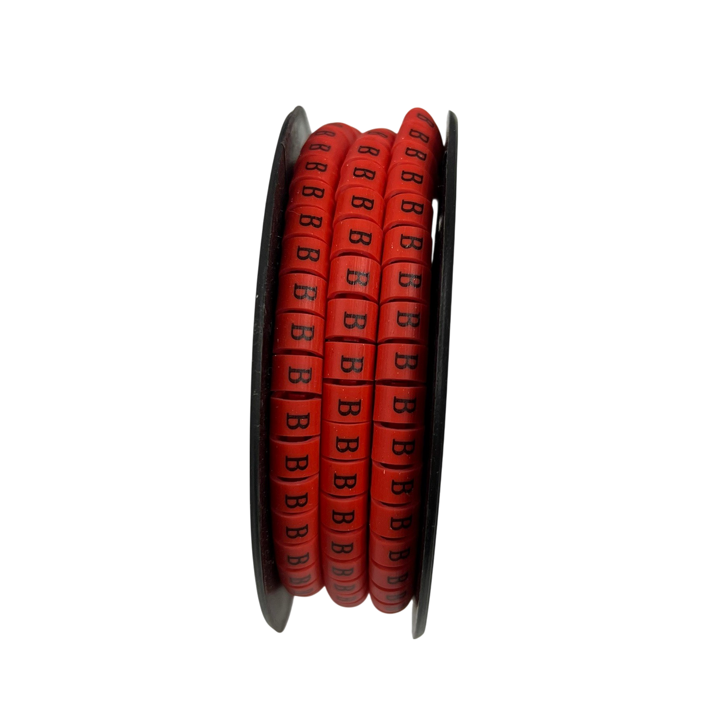 Grippes Cable Marker Red - B in a roll, ideal for organizing and labeling cables