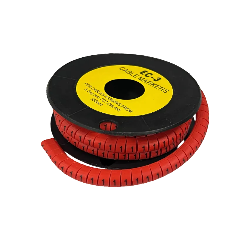 Grippes Cable Marker Red - 1 - 350pcs for organizing and identifying cables efficiently