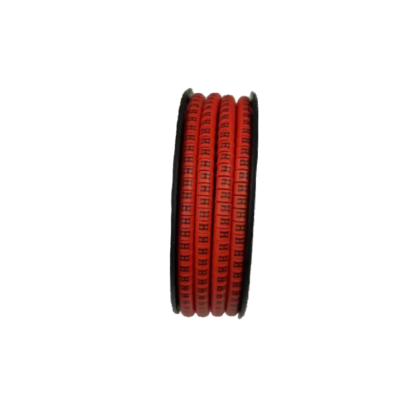Grippes Cable Marker Red H - 1000pcs for organized and efficient cable management