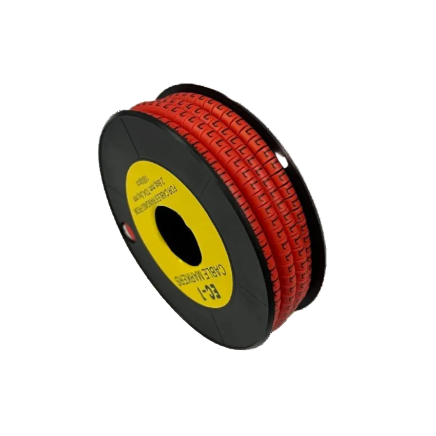 Grippes Cable Marker Red L - 1000pcs for organized and efficient cable management solutions.