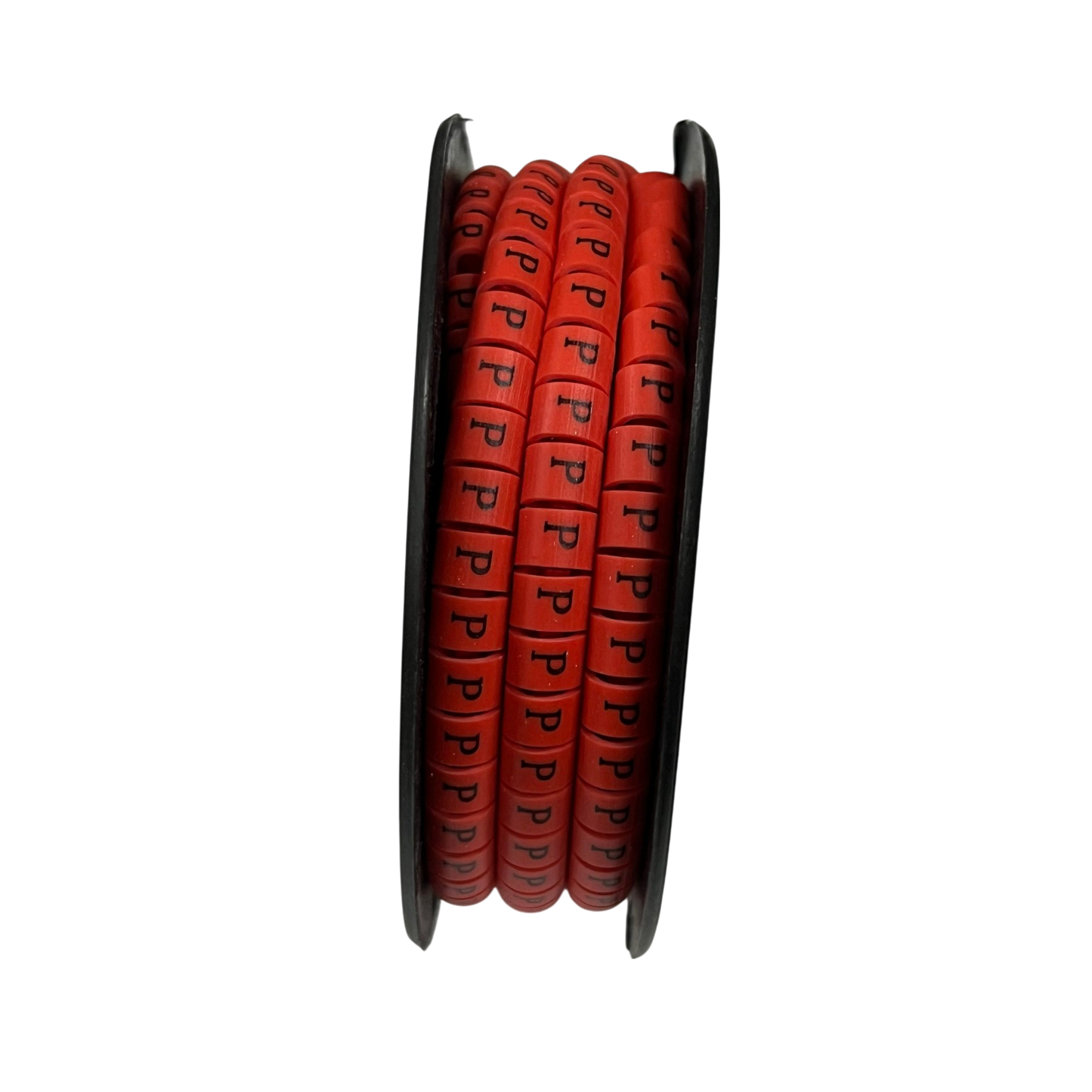 Grippes Cable Marker Red - P for organized cable management in home or office