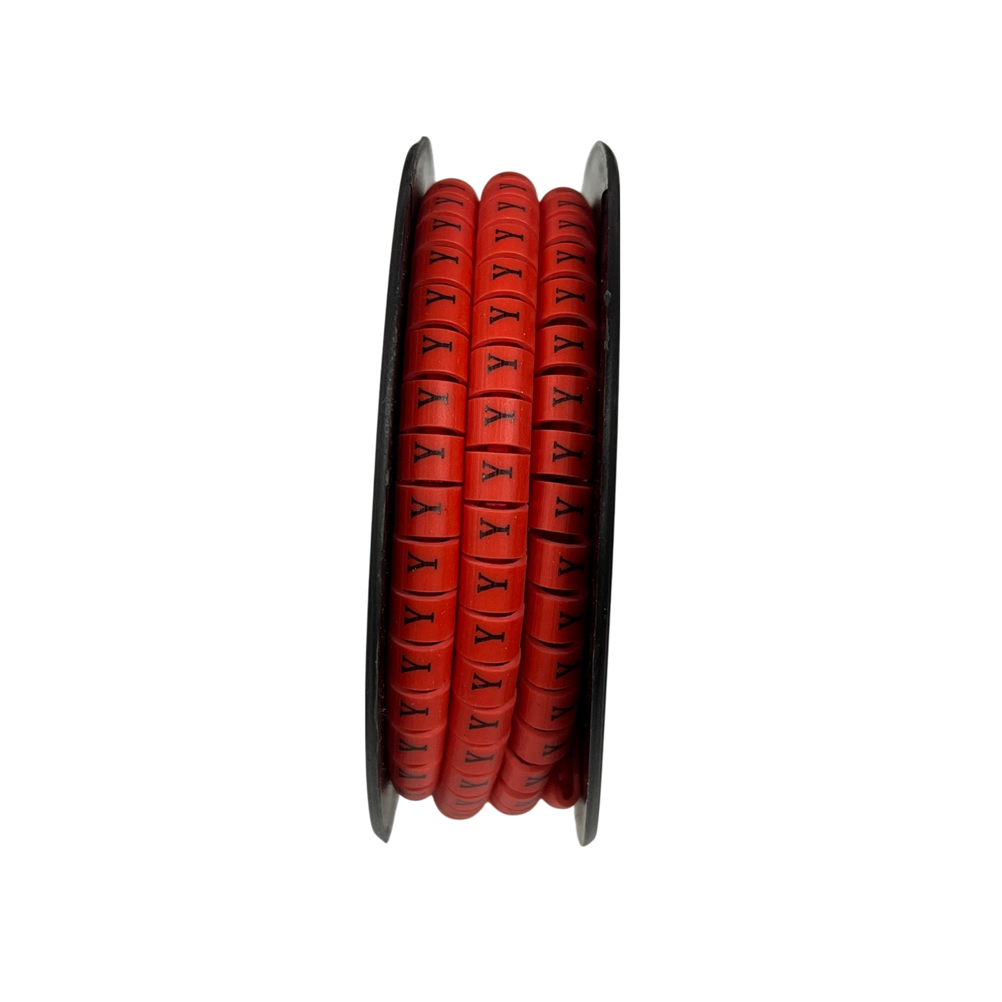 Grippes Cable Marker Red - Y on a spool for organized cable management and identification