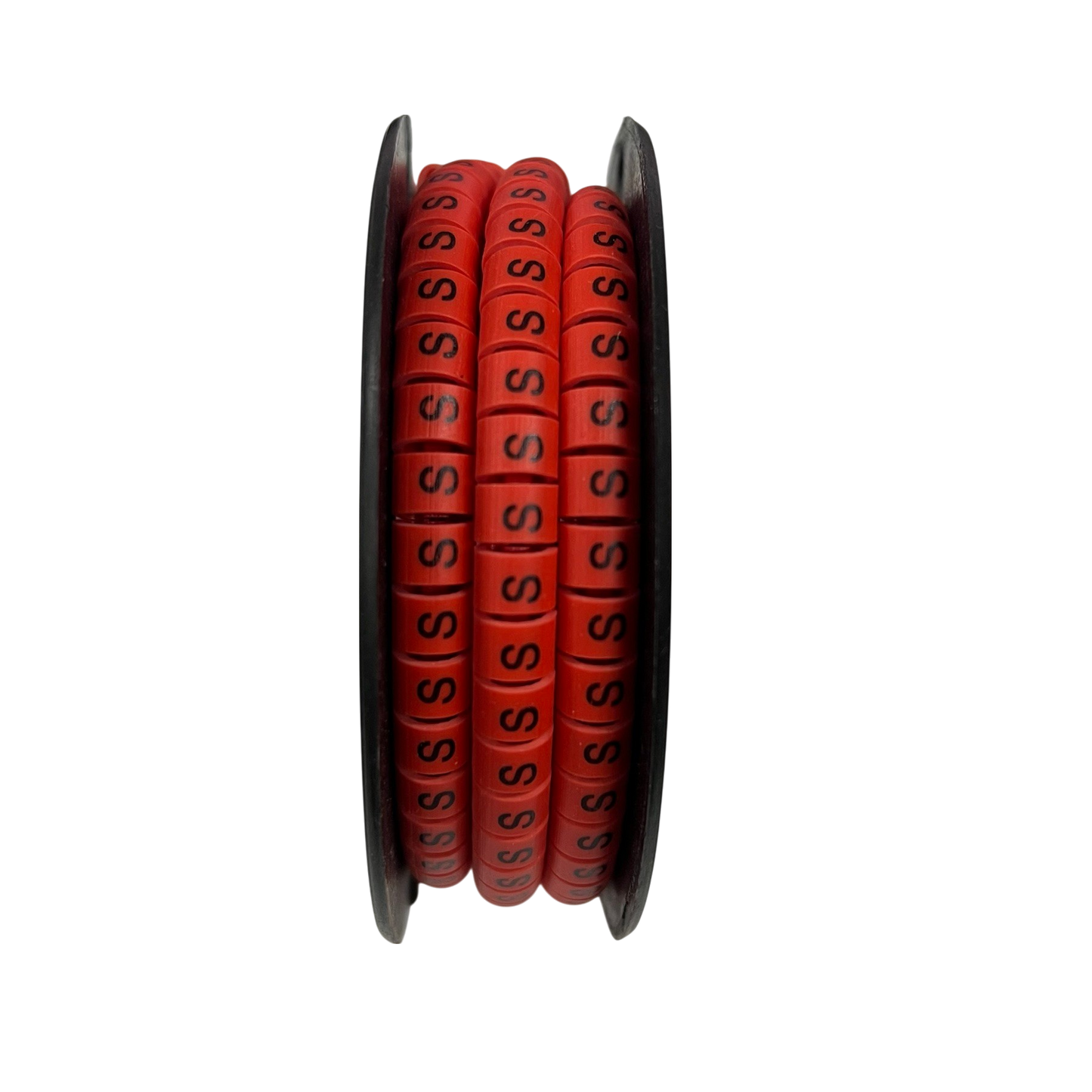 Cable Marker S - Red on spool, perfect for organizing and identifying cables