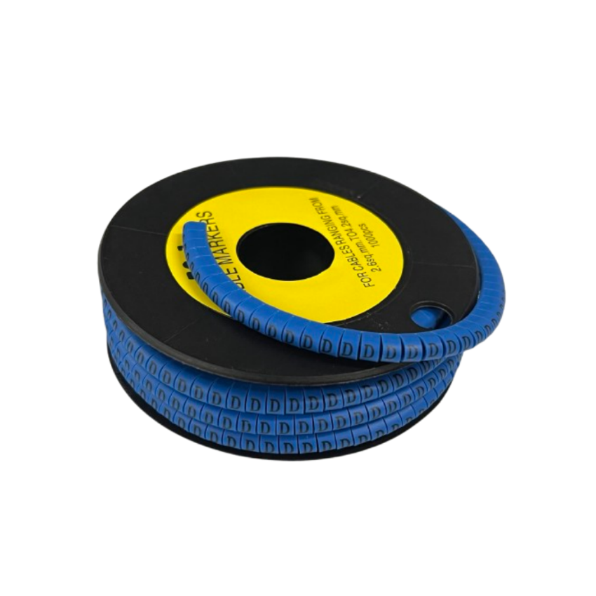 Grippes EC-1B cable marker 1000pcs on a spool for effective cable organization and identification