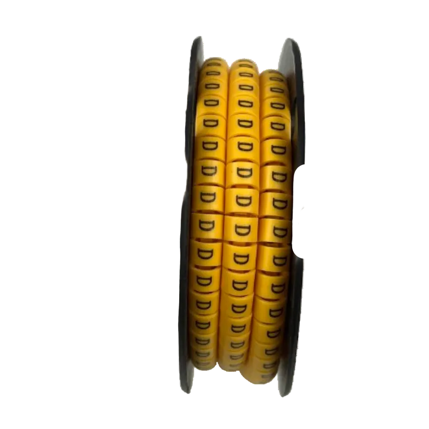EC-3 cable marker 350PCS in bright yellow for easy cable organization and identification
