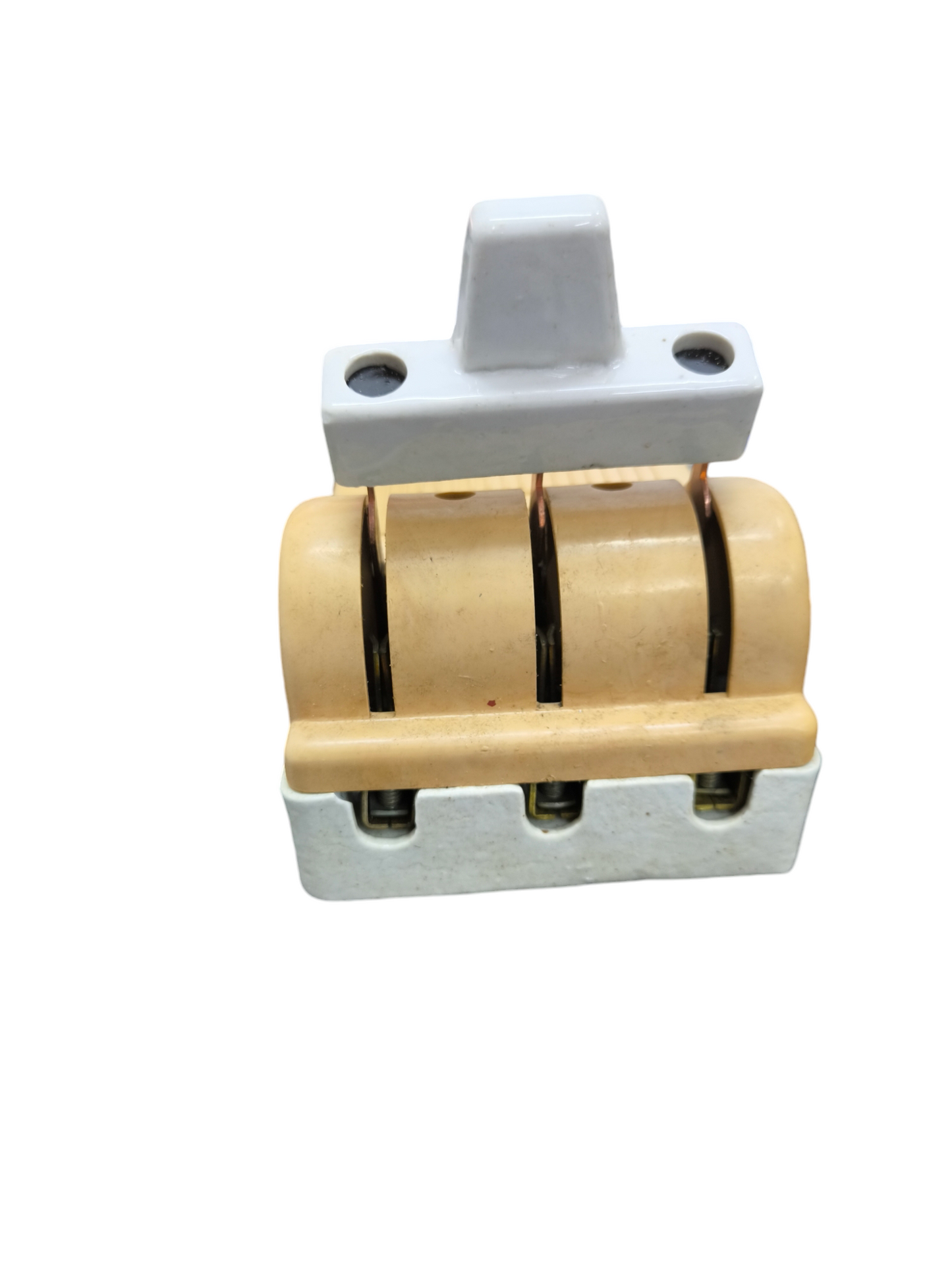 Taiyou Knife Switch 60A 3 Pole 3 Phase Single Throw with ceramic insulated base and handle