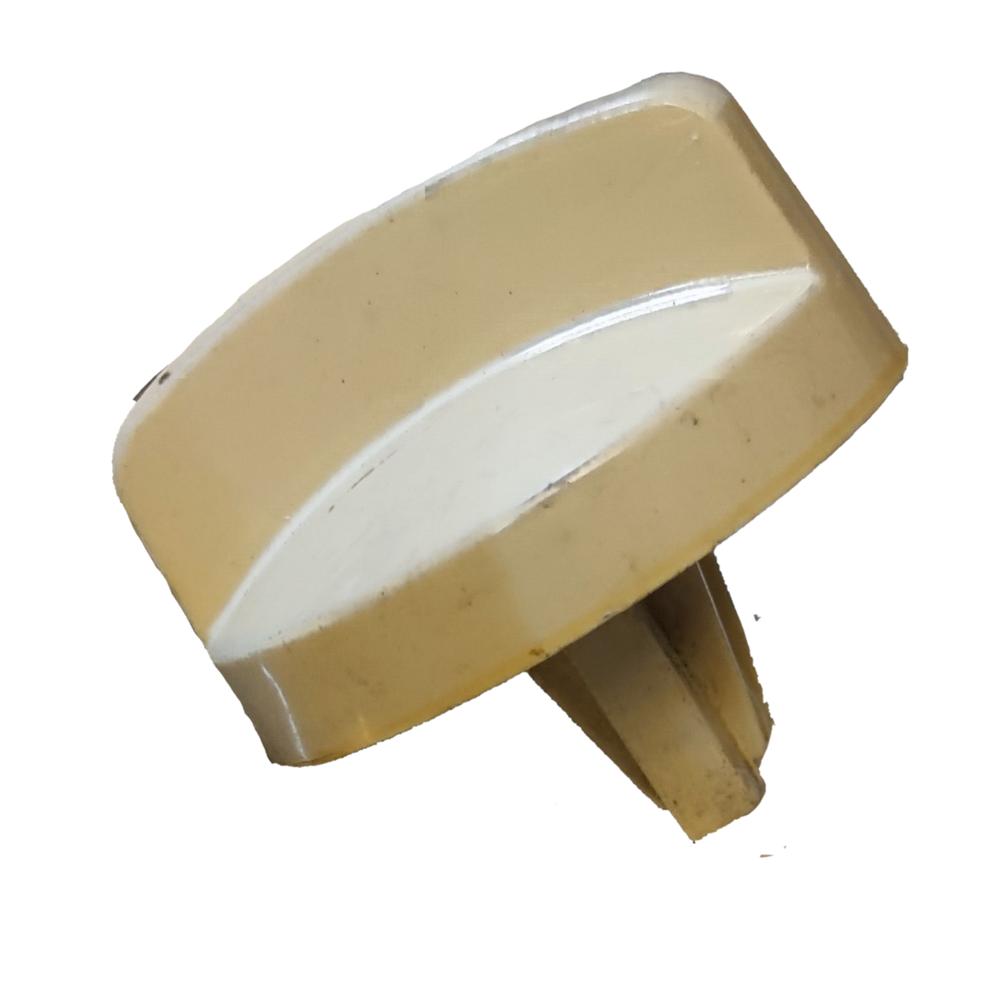 Local brand beige knob for washing machine timer replacement part for laundry appliance