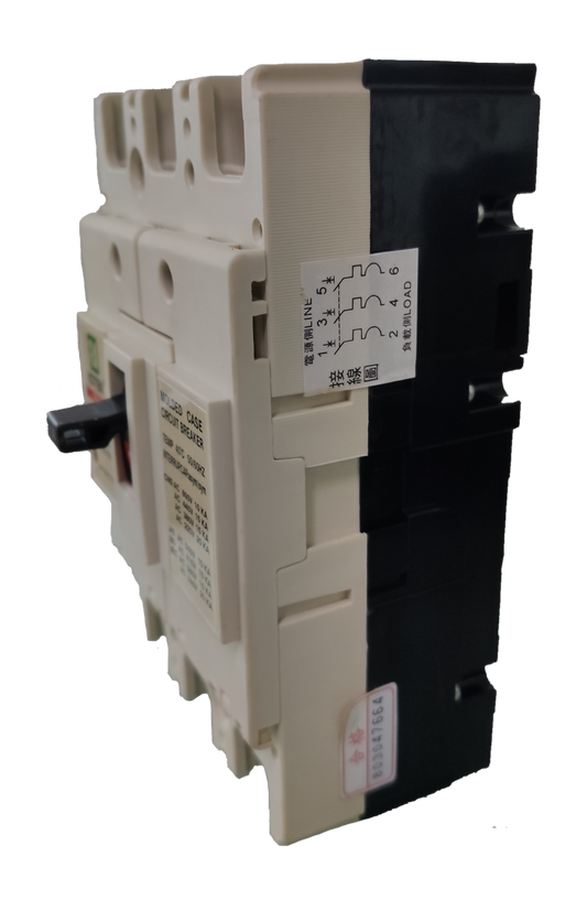 Koten 150A Molded Case Circuit Breaker electrical component with switch and wiring diagram
