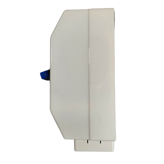 Koten 60A 2Pole Circuit Breaker with Enclosure in white plastic casing for electrical protection