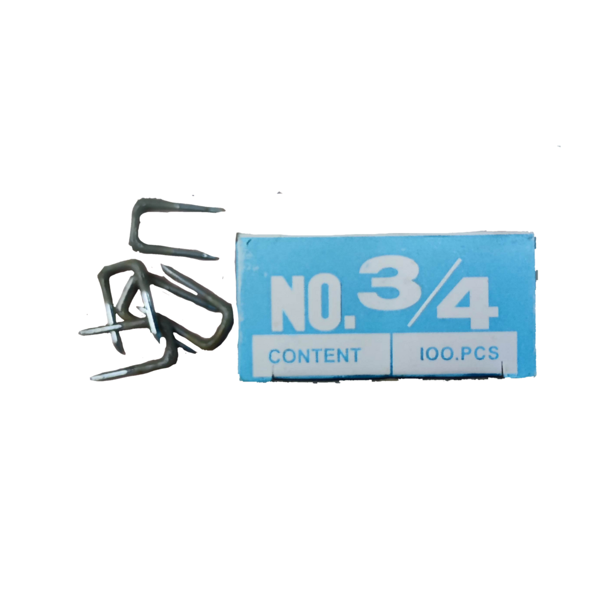 KS insulated staple approximated cable management staples in size 3/4 with 100 pieces in box
