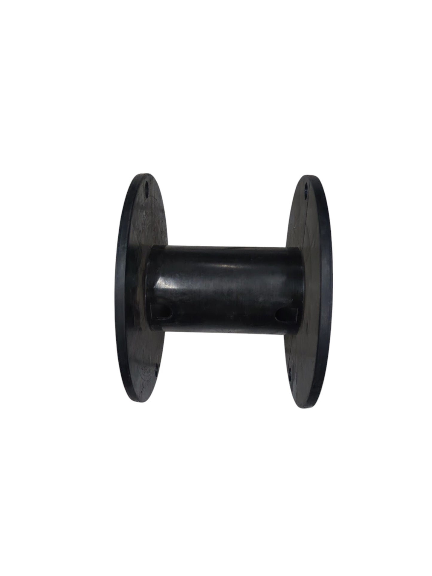 Large wire spool 30kg capacity in black plastic for laundry and garment care accessories