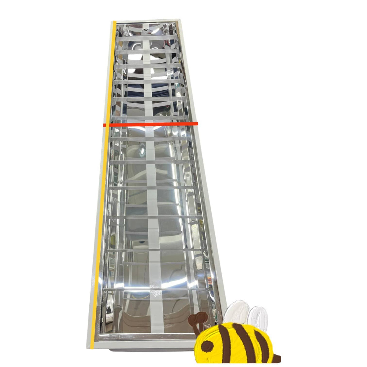 Firefly 12x48 LED fluorescent fixture with a sleek design for bright, energy-efficient lighting