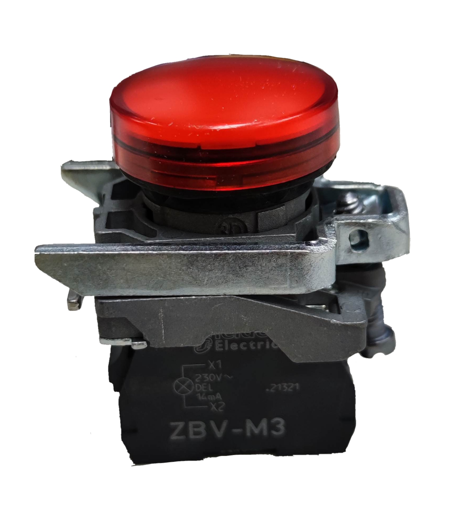 Schneider LED Pilot Lamp 22mm 220V with red indicator light for lighting installation accessories