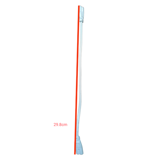 Local T5 end to end connector 250V with a 29.8cm length for electrical applications