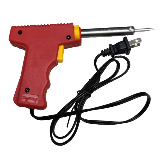 Winstar Soldering Gun 30W-70W 220V Dual Wattage with red handle and metal tip for precision soldering