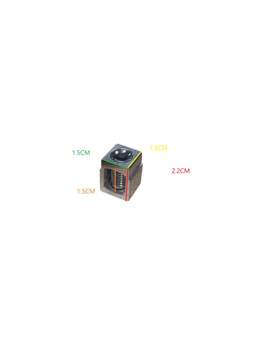 Local vendor metal electrical lug for 50mm to 100mm cables with compact square design