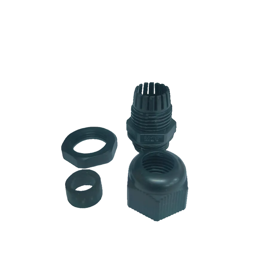 Grippes Cable Gland M20 Black (6-12mm)