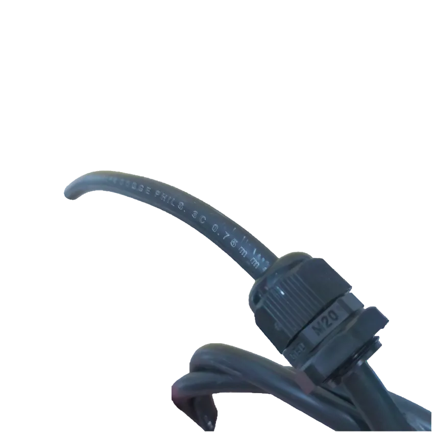 Grippes Cable Gland M20 Black (6-12mm)
