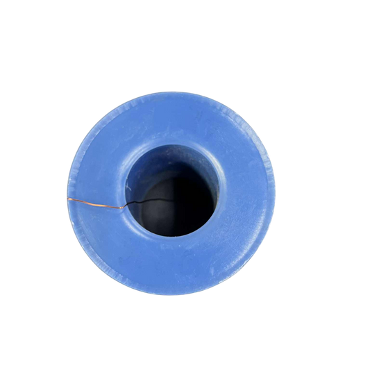 Philflex Magnet wire AWG 24 Heavy Formix 400G spool with blue plastic casing for electrical applications