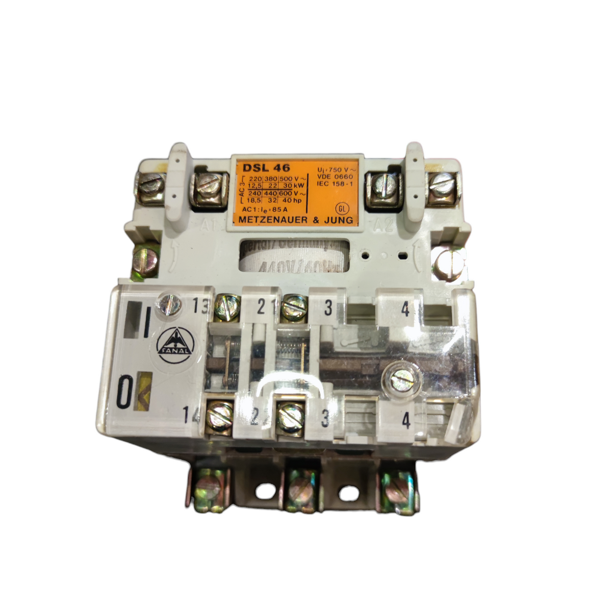 Metzenauer & Jung Magnetic Contactor 12.5KW 18.5HP electrical switch for power control