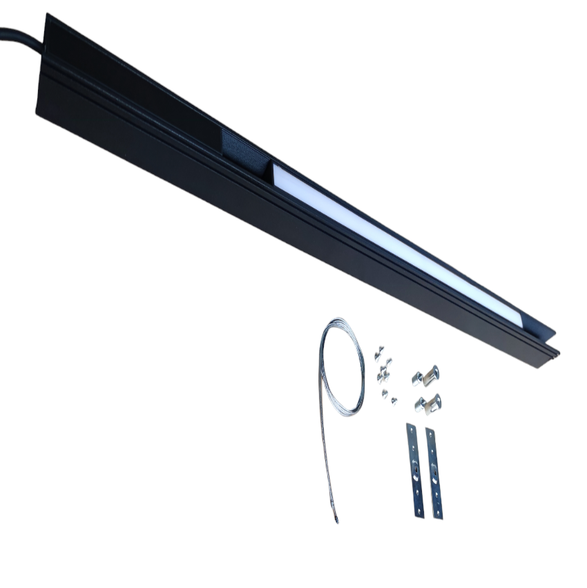 ILLUMIQ TERRA magnetic track light 24W warm white with sleek design and installation accessories