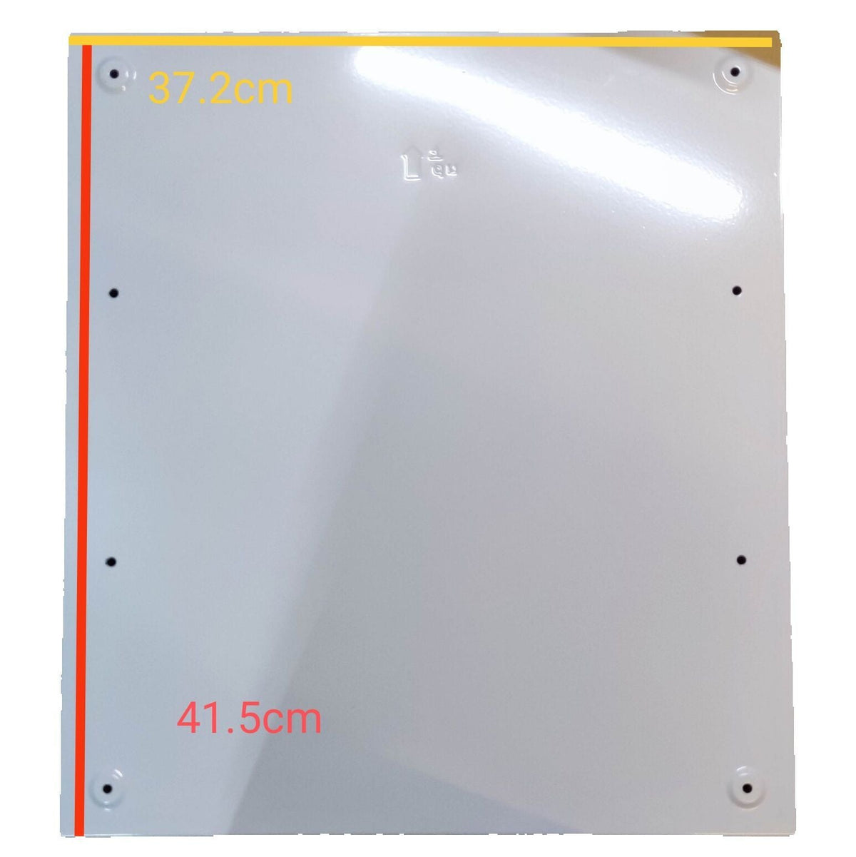 White metal panel for Chint and ZY electrical parts for 125A 1 Pole DZ158 Main Miniature circuit breaker