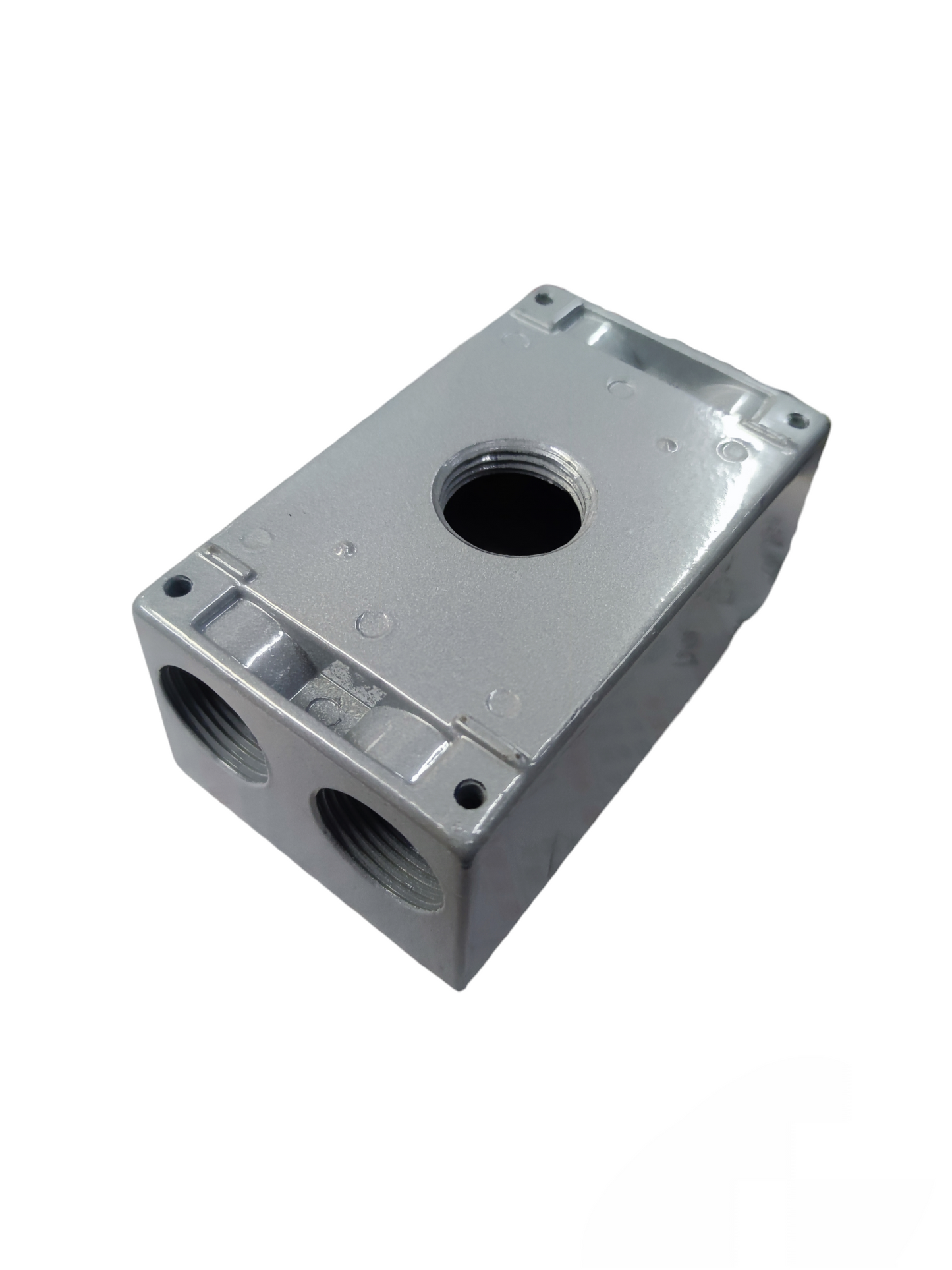 Surer Marine Utility Box 2x4 2 Hub electrical enclosure with three conduit openings