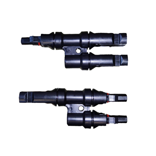 ZwitseRise MC4 connector 1x2 IP67 designed for reliable electrical connections in outdoor environments