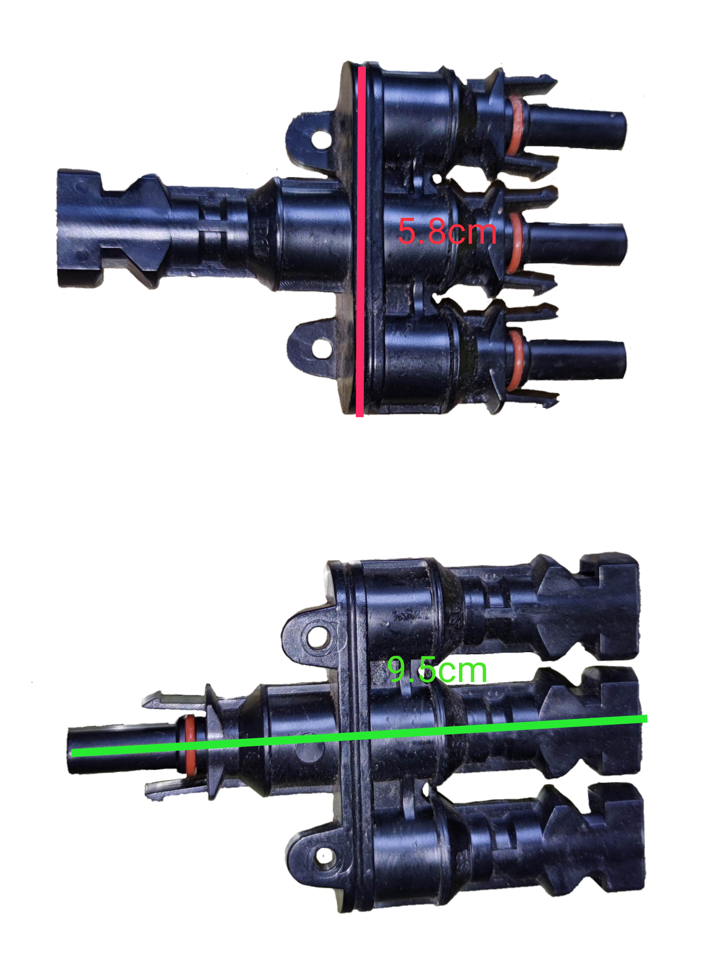 ZwitseRise MC4 connector 3x3 waterproof for reliable electrical connections and durability