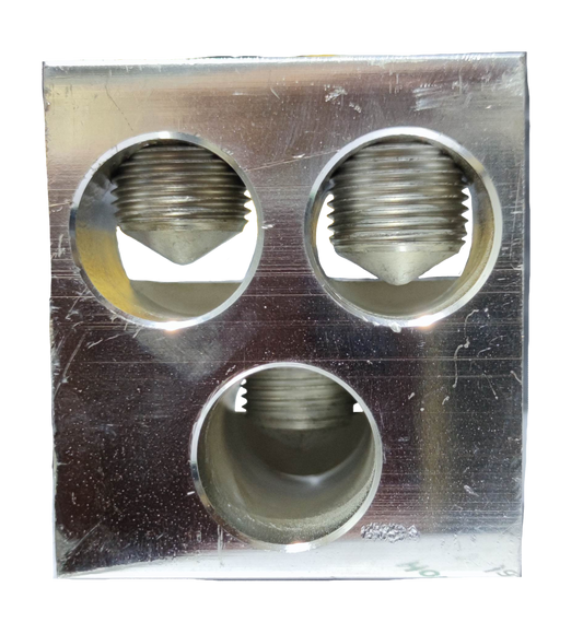 McGILL Mechanical Lugs 3 x 600MCM electrical circuitry part with three threaded lug connectors