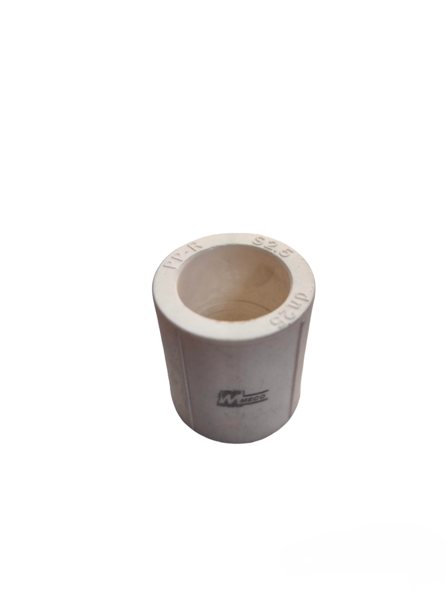 Meco PPR coupling S2.5 white pipe fitting for plumbing and piping systems