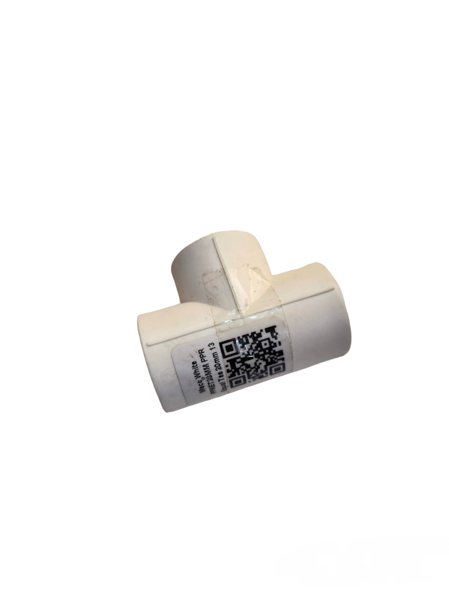 Meco PPR tee coupling 25mm white pipe fitting for plumbing and pipe connections