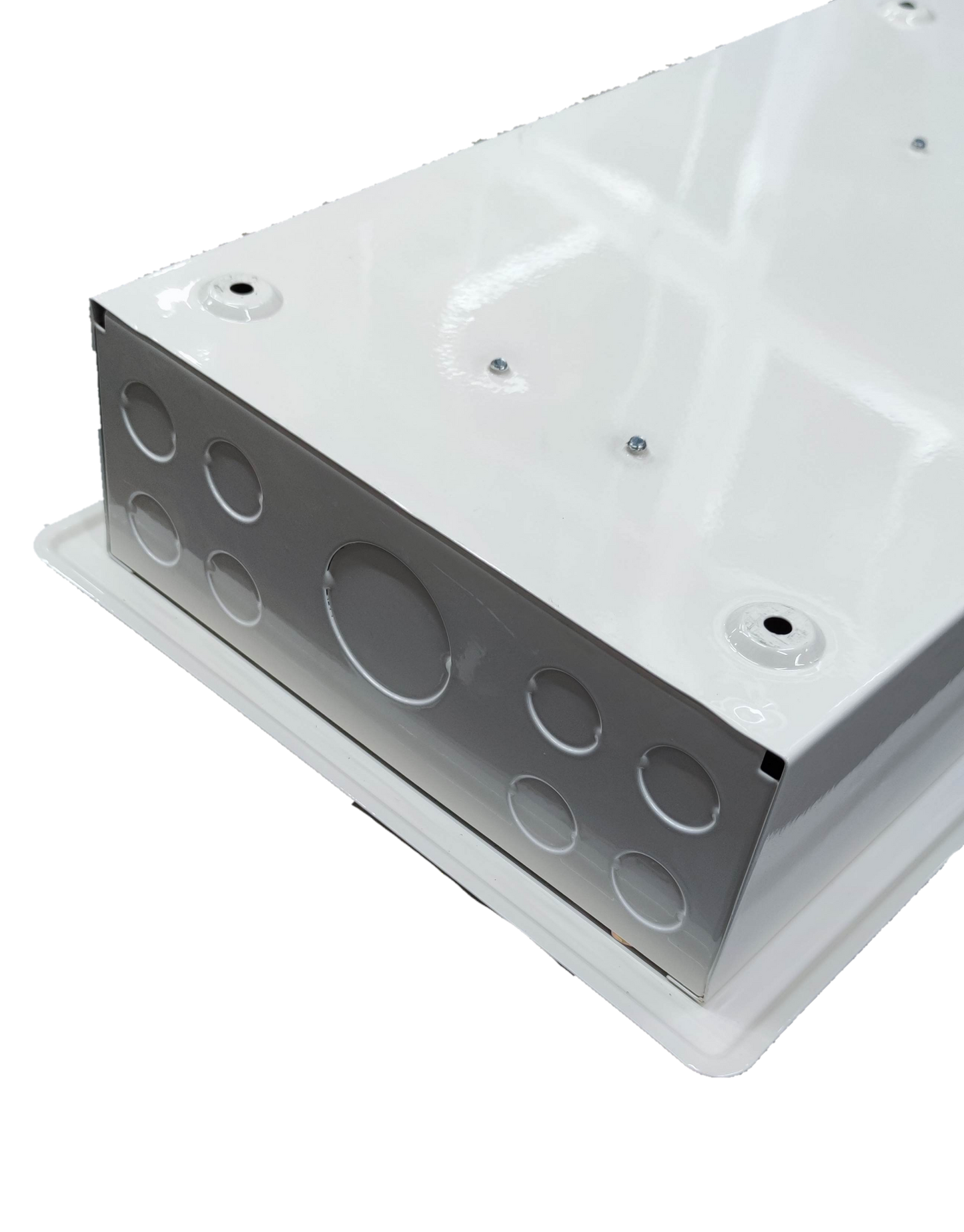 Miniature Circuit Breaker Panel With 12 Branches white metal enclosure by Electx Electrical Supply