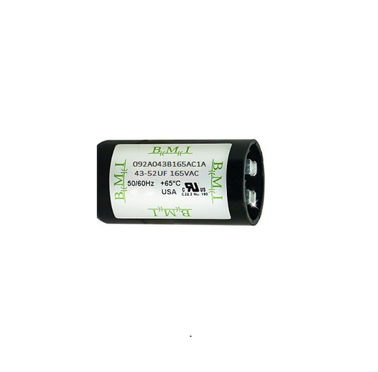 BMI Motor Starting Capacitor 43-52UF for HVAC Systems with 165VAC Rating