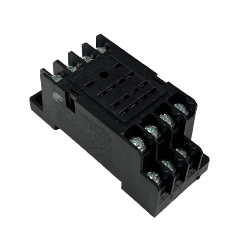MY4 socket DIN rail mount 14 Pins for secure electrical connections in industrial applications