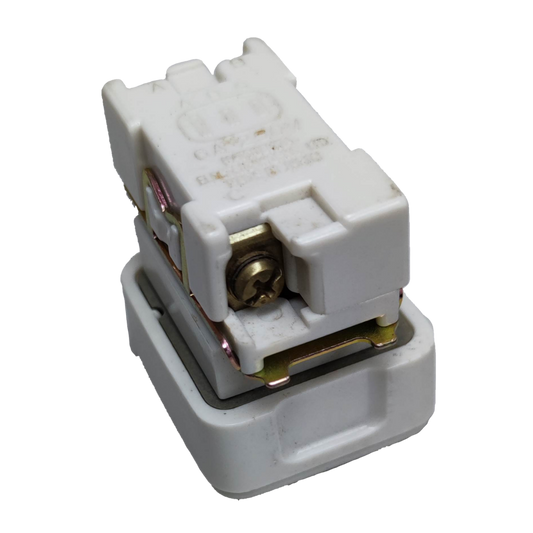 National brand Telephone Modular Box Device Type in white for power points switches and plugs
