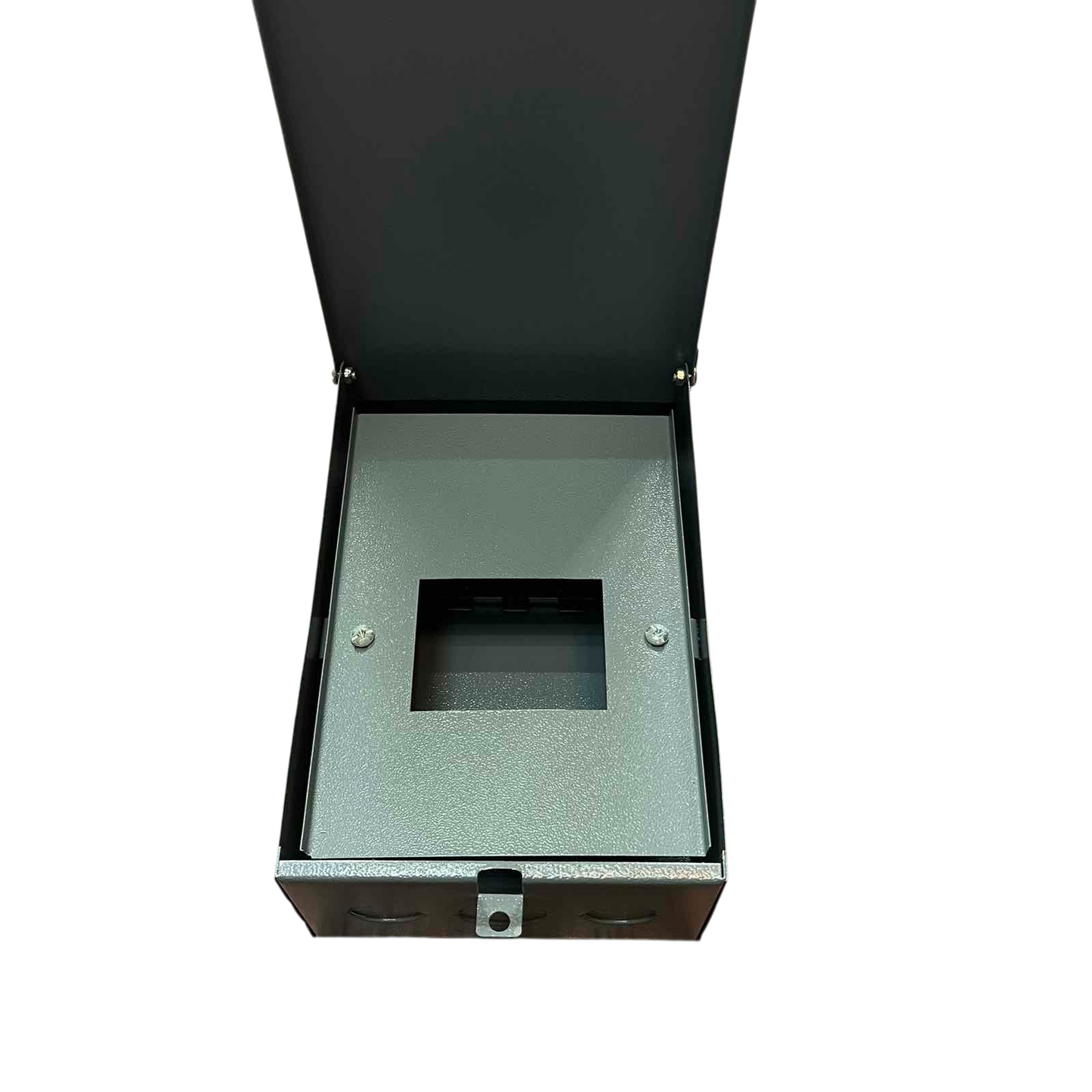 Nema 3R panel board housing with a weatherproof design for outdoor electrical installations