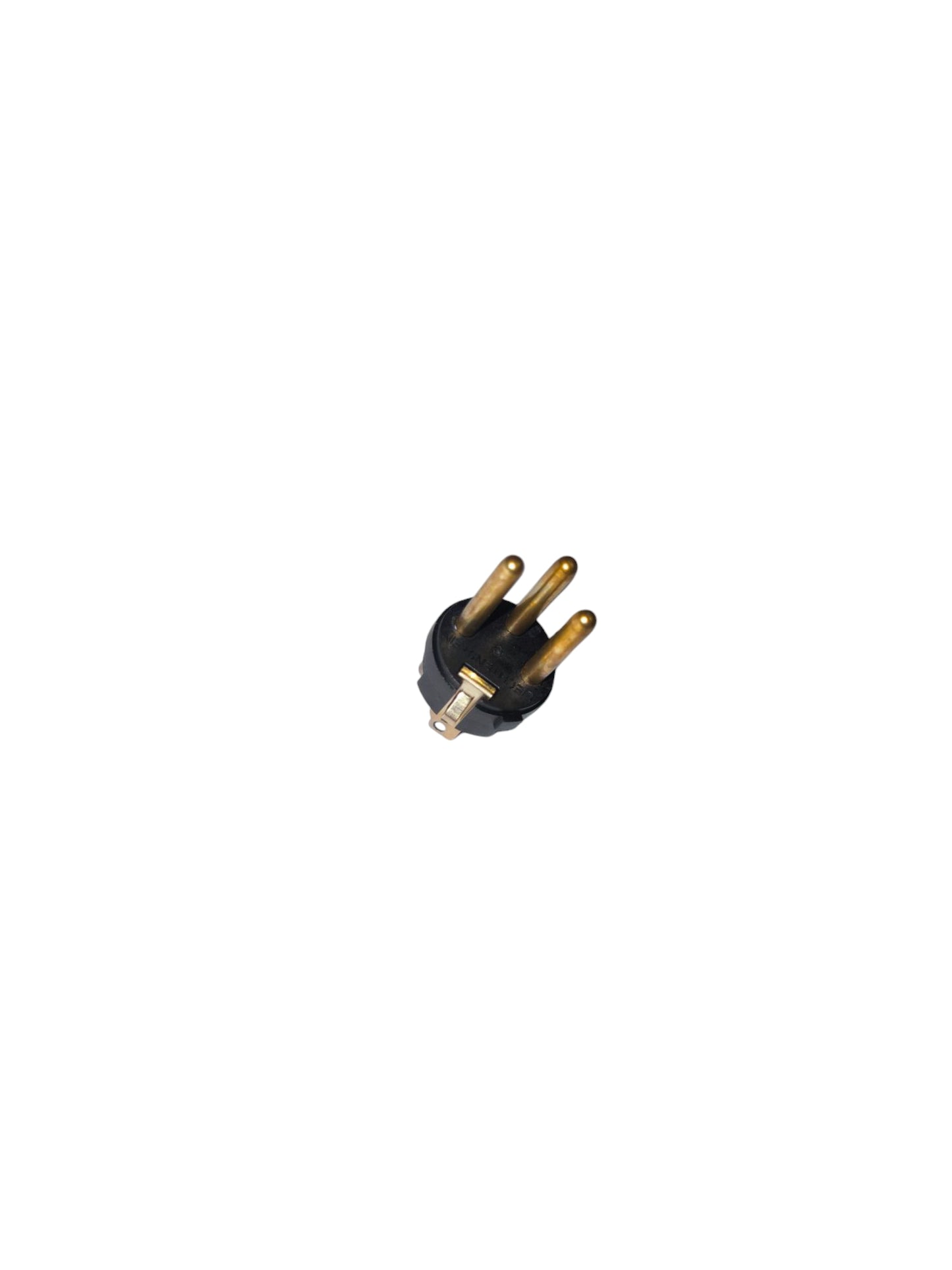 Neutriks XLR male cable connector with three gold pins for reliable microphone connections