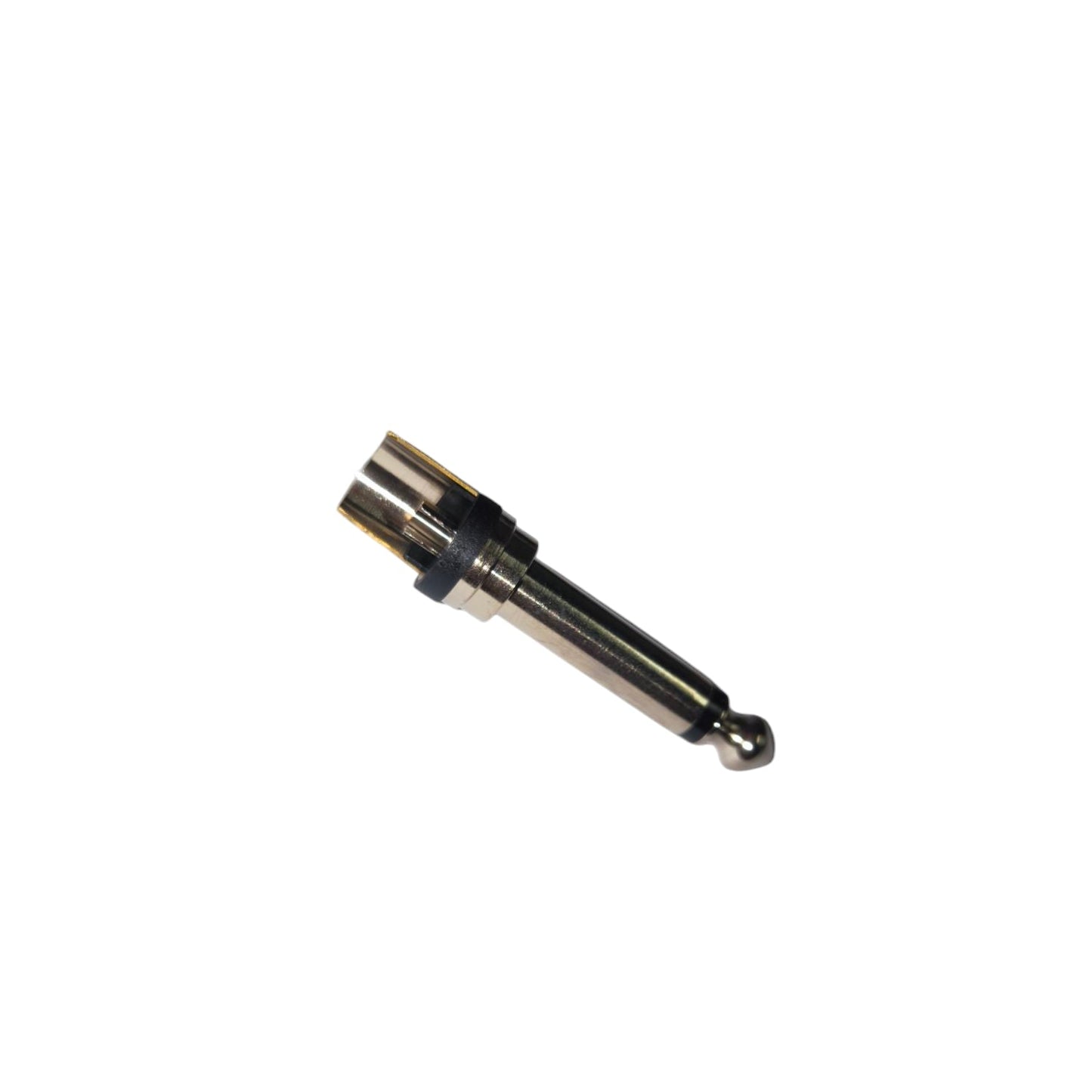 Neutriks PL-55 male plug microphone accessory with metal construction and black insulation ring