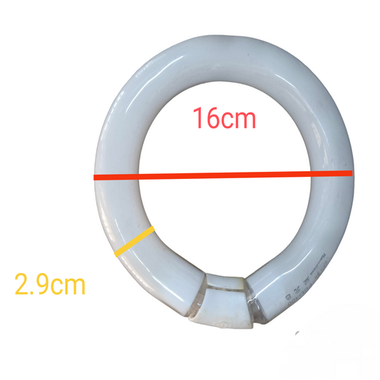 10W T9 circular fluorescent tube compact bulb with 16cm diameter and 2.9cm width from Taiwan